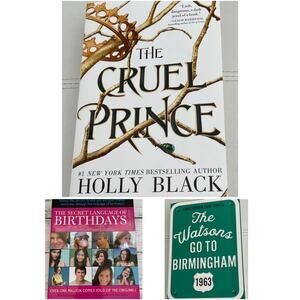 3 Teen Fiction & Non-Fiction Books